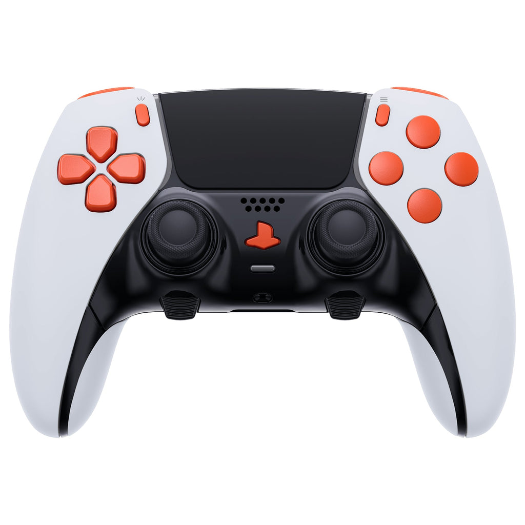 eXtremeRate Replacement Full Set Buttons Compatible with PS5 Edge Controller - Orange eXtremeRate
