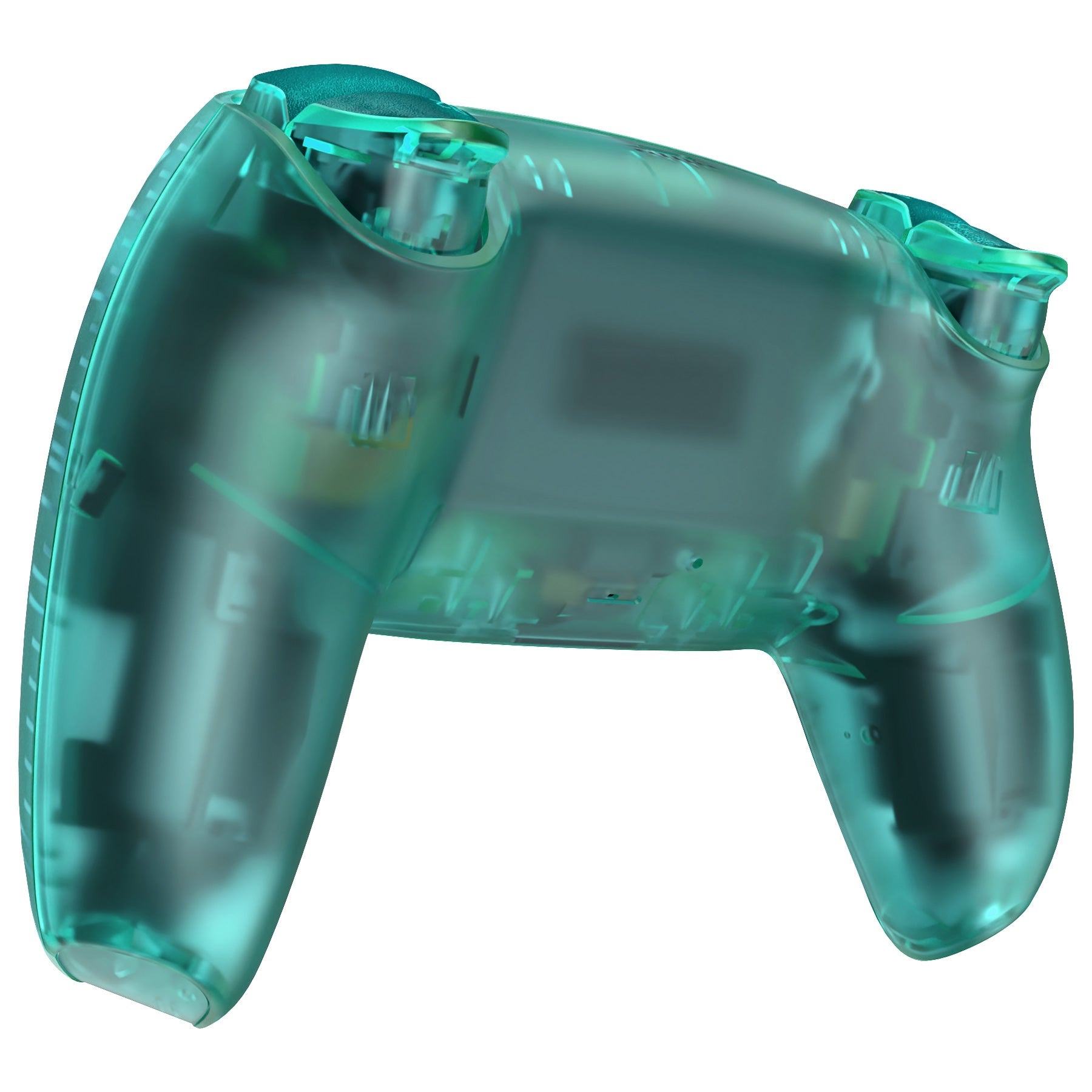 eXtremeRate Replacement Full Set Shells with Buttons Compatible with PS5 Controller BDM-030/040/050 - Emerald Green eXtremeRate