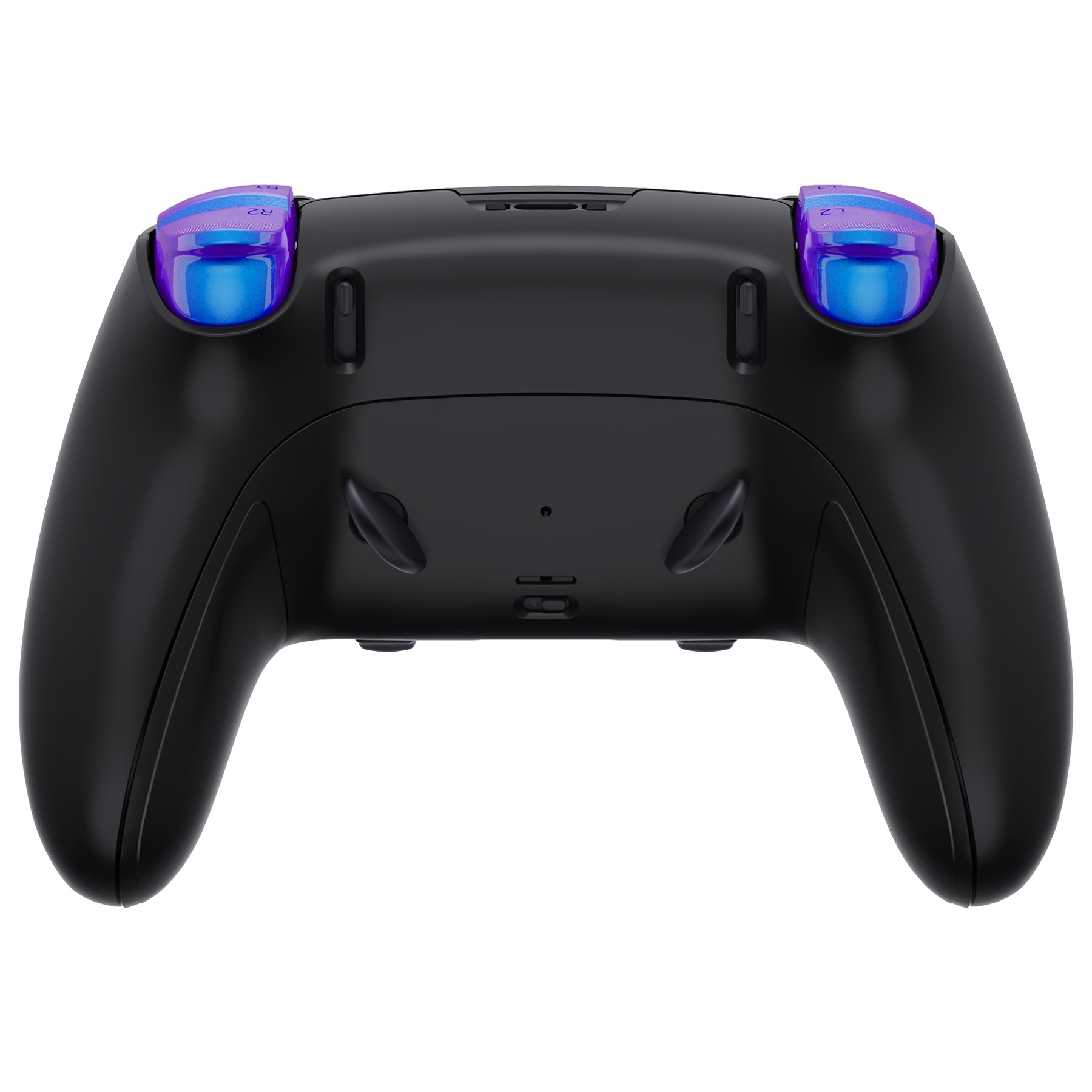 eXtremeRate Replacement Full Set Shells with Buttons Compatible with PS5 Edge Controller - Blue Flame eXtremeRate