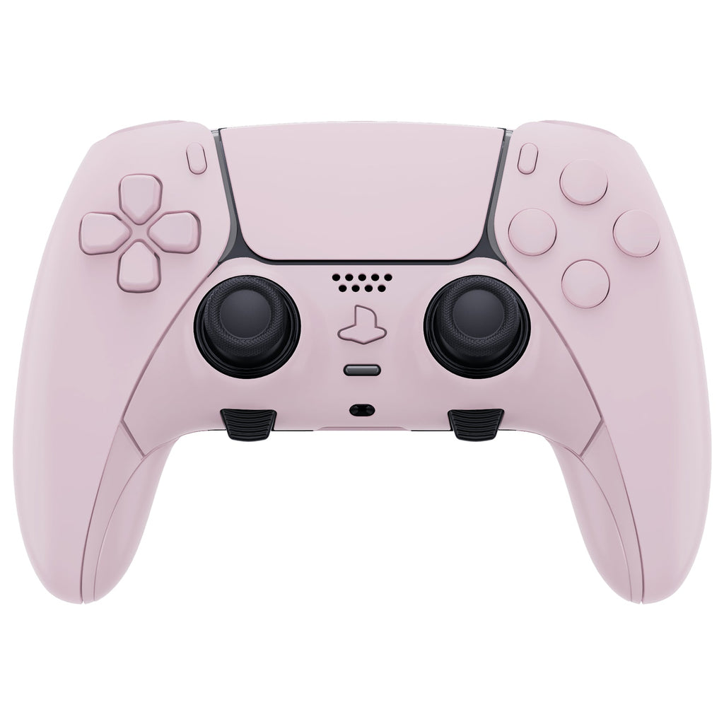 eXtremeRate Replacement Full Set Shells with Buttons Compatible with PS5 Edge Controller - Cherry Blossoms Pink eXtremeRate