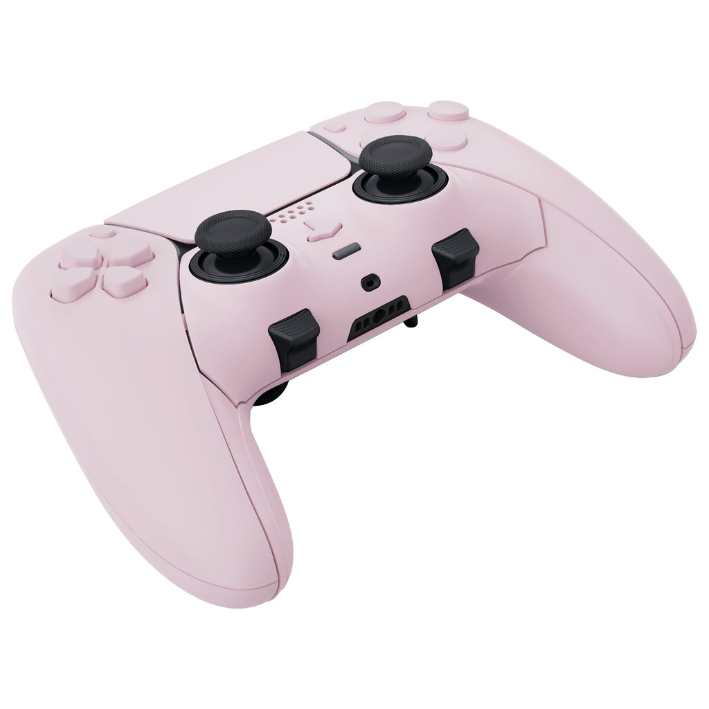 eXtremeRate Replacement Full Set Shells with Buttons Compatible with PS5 Edge Controller - Cherry Blossoms Pink eXtremeRate