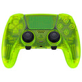 eXtremeRate Replacement Full Set Shells with Buttons Compatible with PS5 Edge Controller - Clear Lime Green eXtremeRate