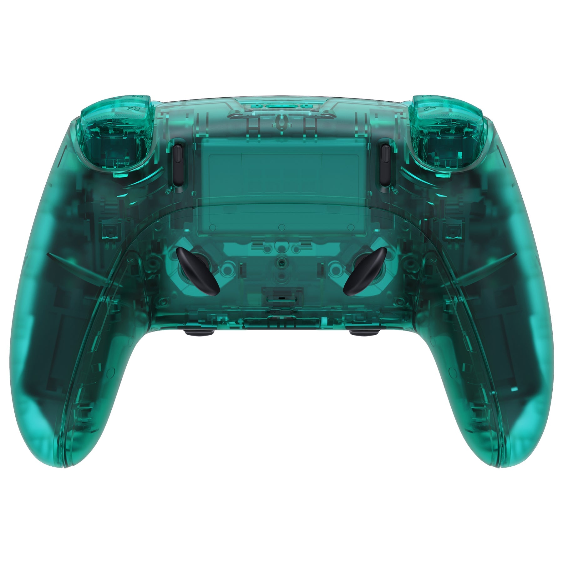 eXtremeRate Replacement Full Set Shells with Buttons Compatible with PS5 Edge Controller - Emerald Green eXtremeRate