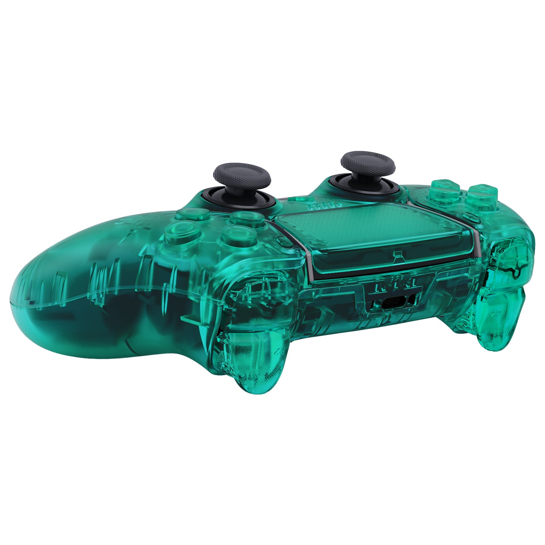 eXtremeRate Replacement Full Set Shells with Buttons Compatible with PS5 Edge Controller - Emerald Green eXtremeRate