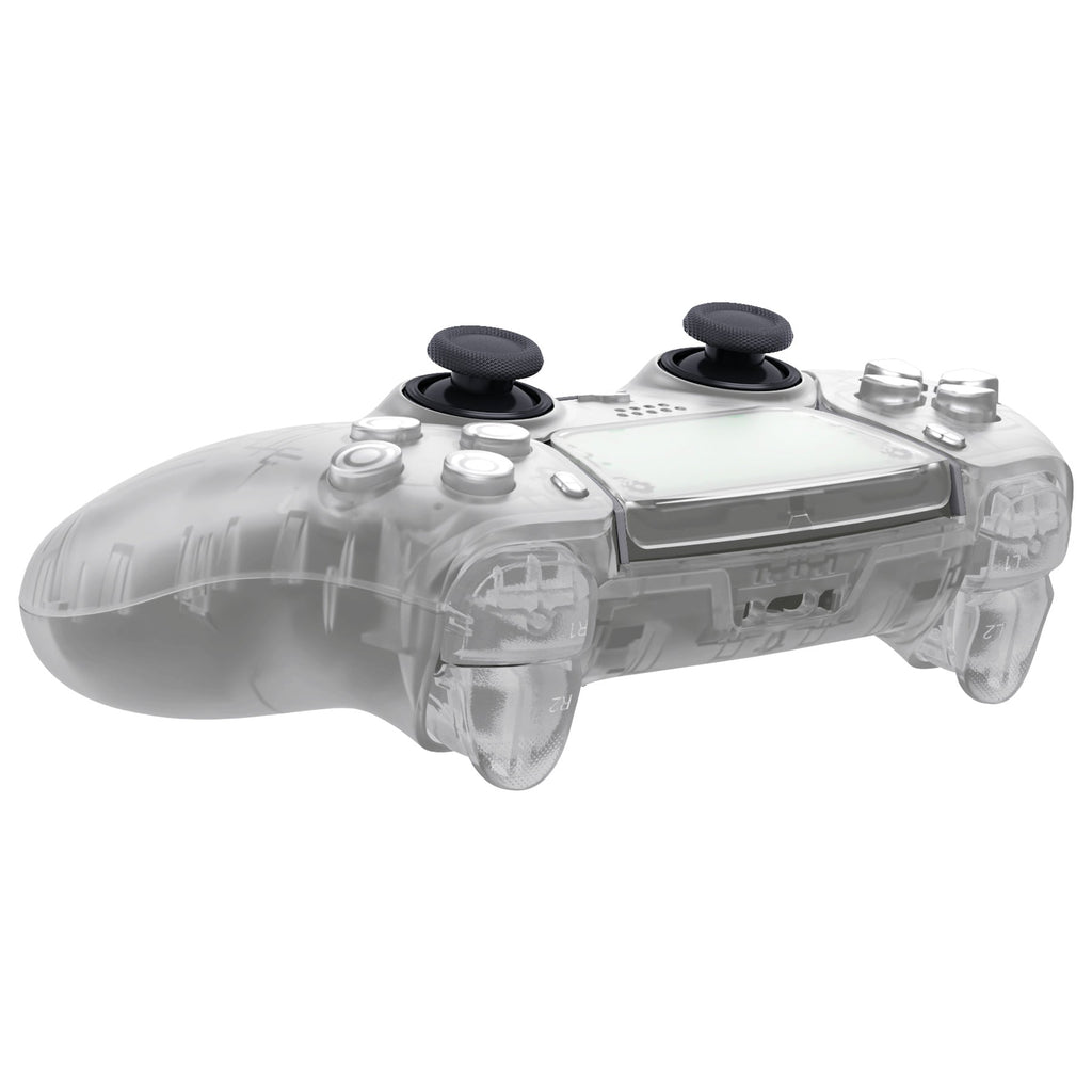 eXtremeRate Replacement Full Set Shells with Buttons Compatible with PS5 Edge Controller - Glow in Dark - Green eXtremeRate