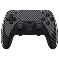 eXtremeRate Replacement Full Set Shells with Buttons Compatible with PS5 Edge Controller - Graphite Carbon Fiber eXtremeRate