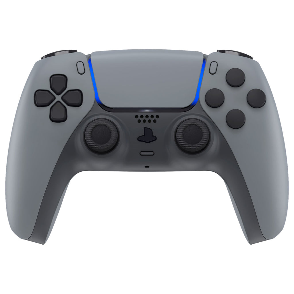 eXtremeRate Replacement Full Set Shells with Buttons Compatible with PS5 Controller BDM-030/040/050 - New Hope Gray eXtremeRate