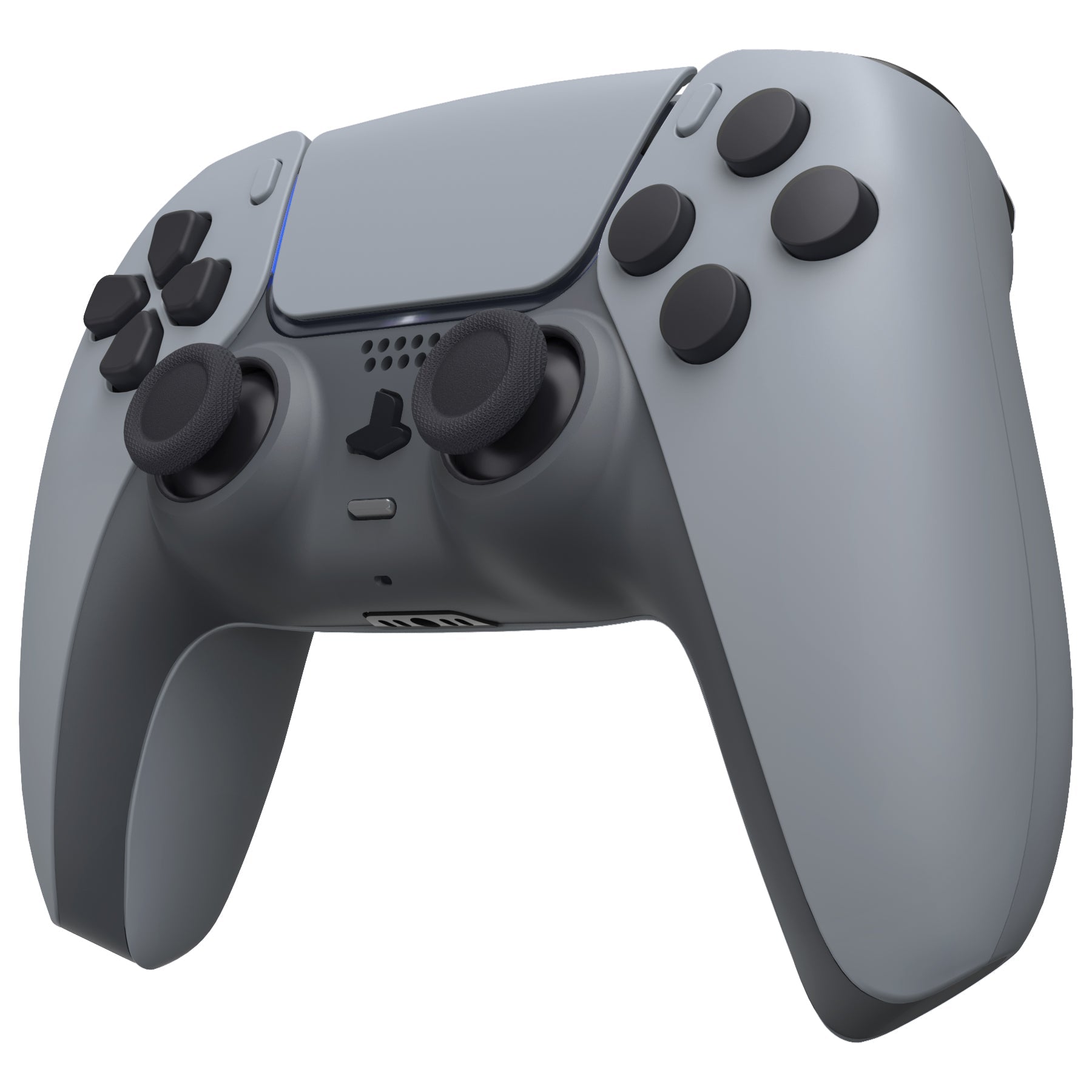 eXtremeRate Replacement Full Set Shells with Buttons Compatible with PS5 Controller BDM-030/040/050 - New Hope Gray eXtremeRate
