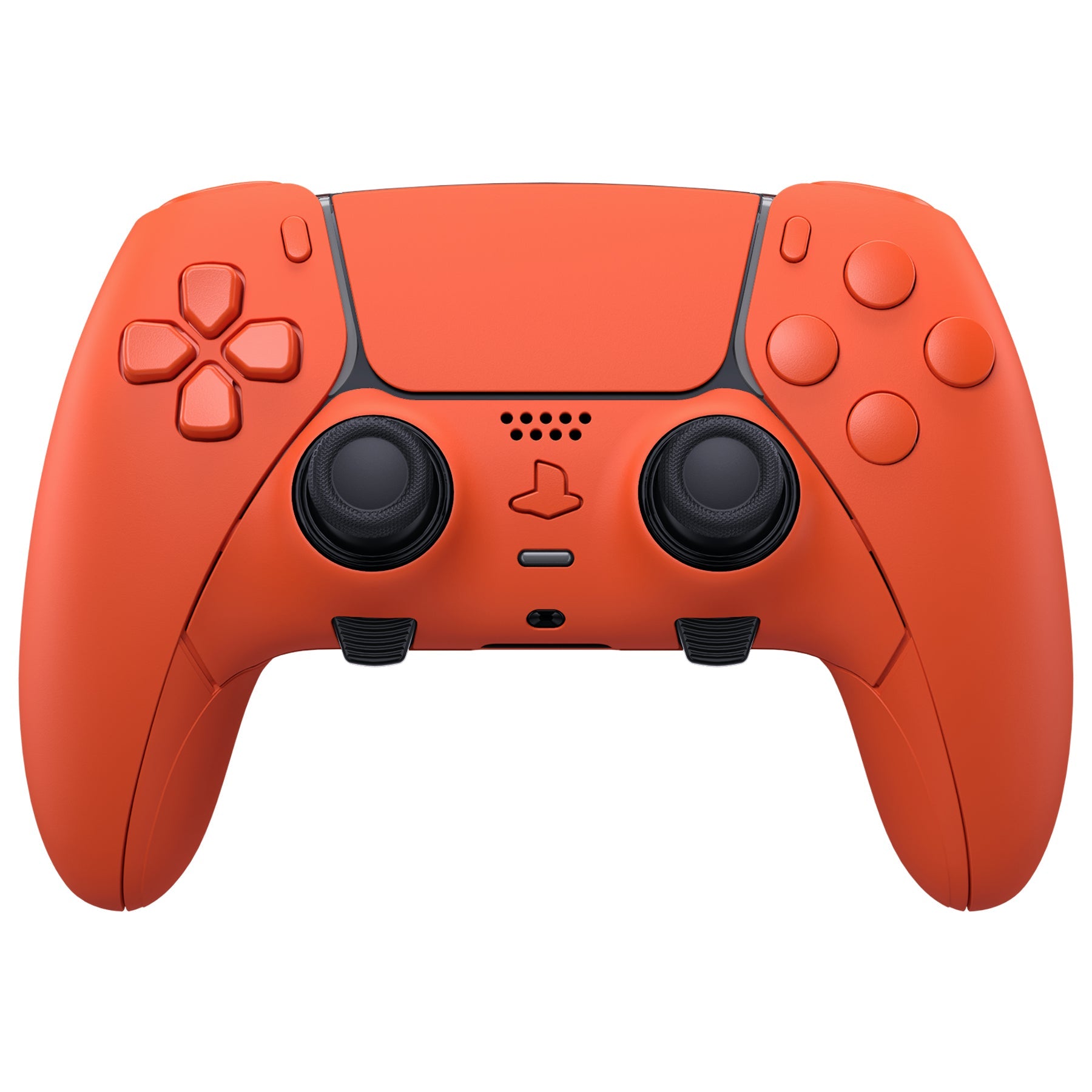 eXtremeRate Replacement Full Set Shells with Buttons Compatible with PS5 Edge Controller - Orange eXtremeRate