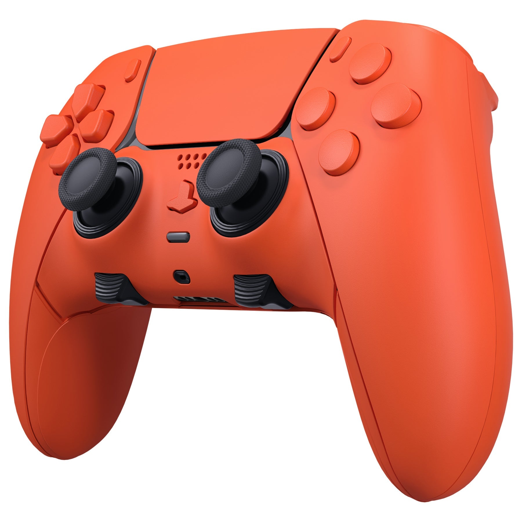 eXtremeRate Replacement Full Set Shells with Buttons Compatible with PS5 Edge Controller - Orange eXtremeRate