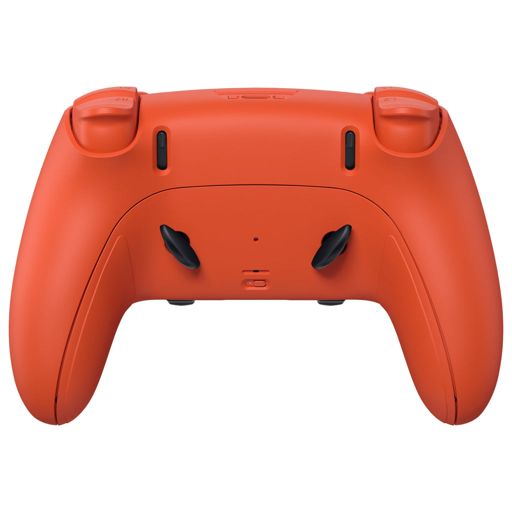 eXtremeRate Replacement Full Set Shells with Buttons Compatible with PS5 Edge Controller - Orange eXtremeRate