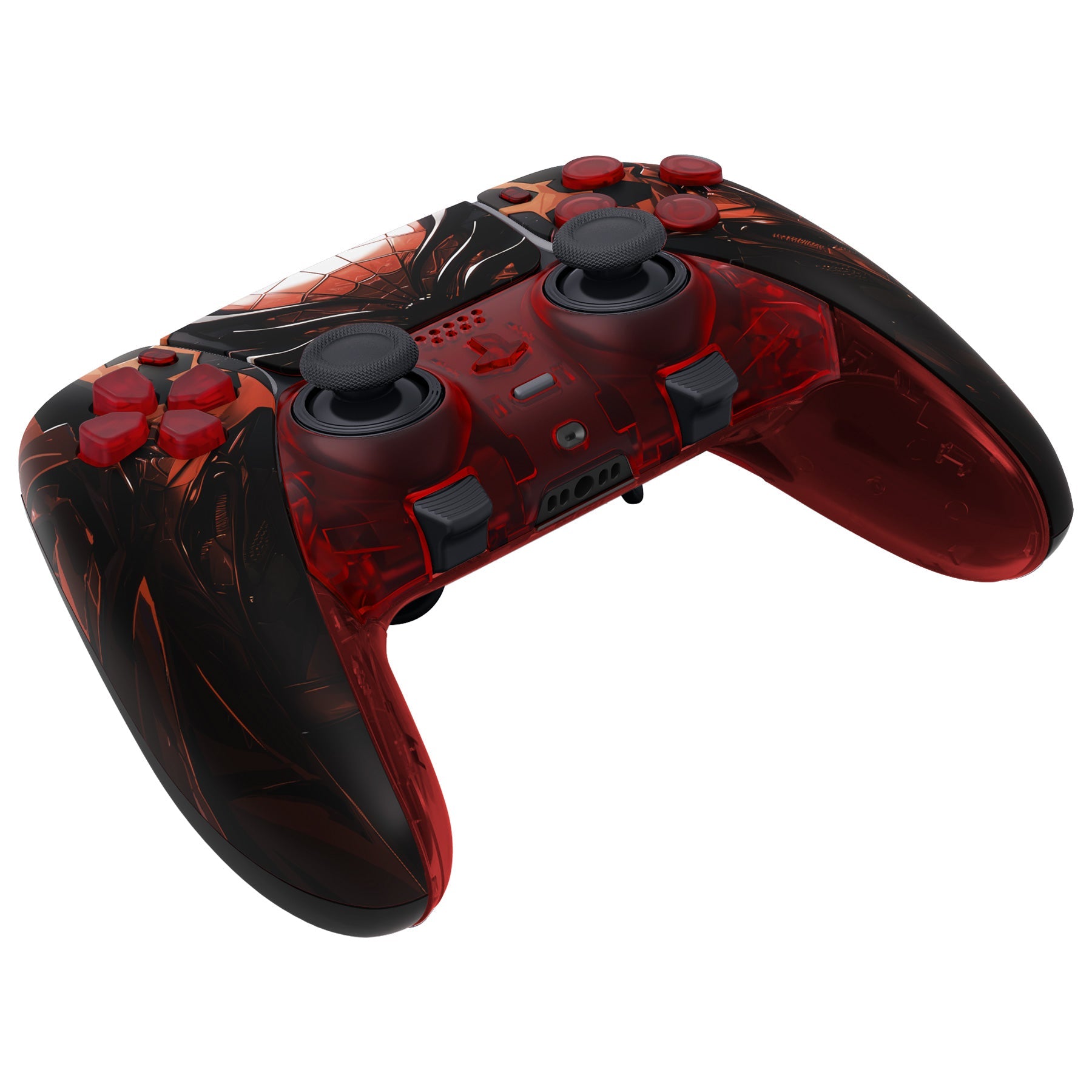 eXtremeRate Replacement Full Set Shells with Buttons Compatible with PS5 Edge Controller - Spider Armor eXtremeRate