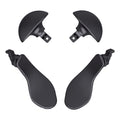 eXtremeRate Replacement Interchangeable 4PCS Metal Back Paddles for PS5 Edge Controller - Metallic Black eXtremeRate