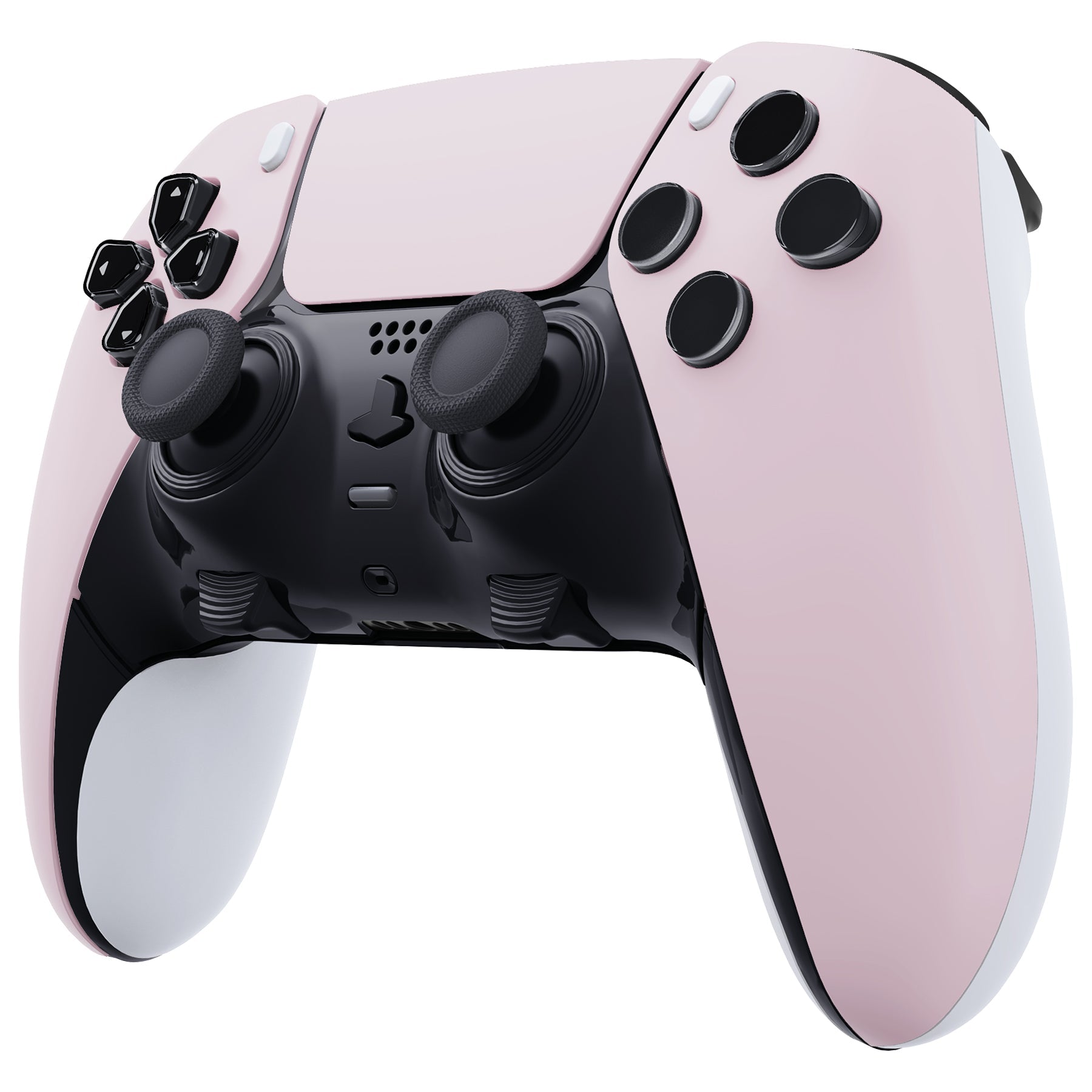 eXtremeRate Replacement Left Right Front Housing Shell with Touchpad Compatible with PS5 Edge Controller - Cherry Blossoms Pink eXtremeRate