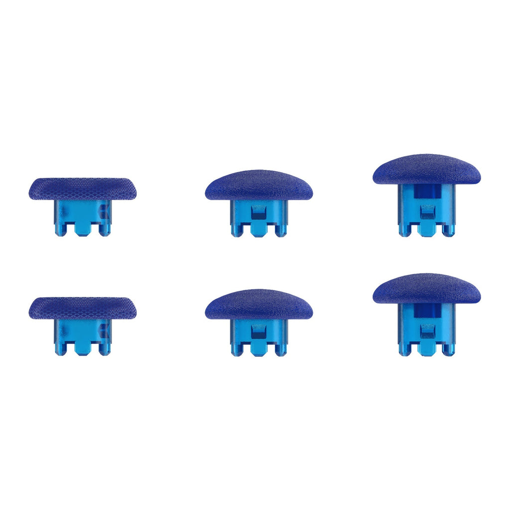 eXtremeRate Replacement Swappable Thumbsticks for PS5 Edge Controller - Clear Blue eXtremeRate
