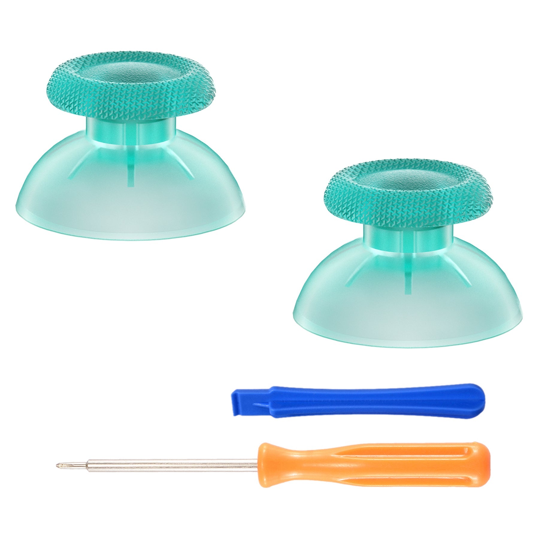 eXtremeRate Replacement Thumbsticks Analog Stick Joystick Compatible with PS5 & PS4 All Model Controller - Emerald Green eXtremeRate
