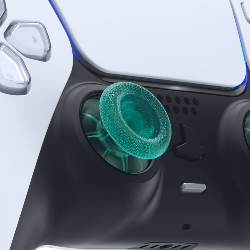 eXtremeRate Replacement Thumbsticks Analog Stick Joystick Compatible with PS5 & PS4 All Model Controller - Emerald Green eXtremeRate