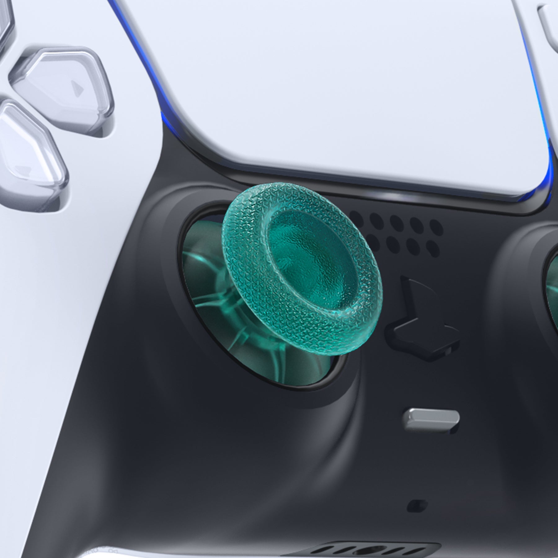 eXtremeRate Replacement Thumbsticks Analog Stick Joystick Compatible with PS5 & PS4 All Model Controller - Emerald Green eXtremeRate