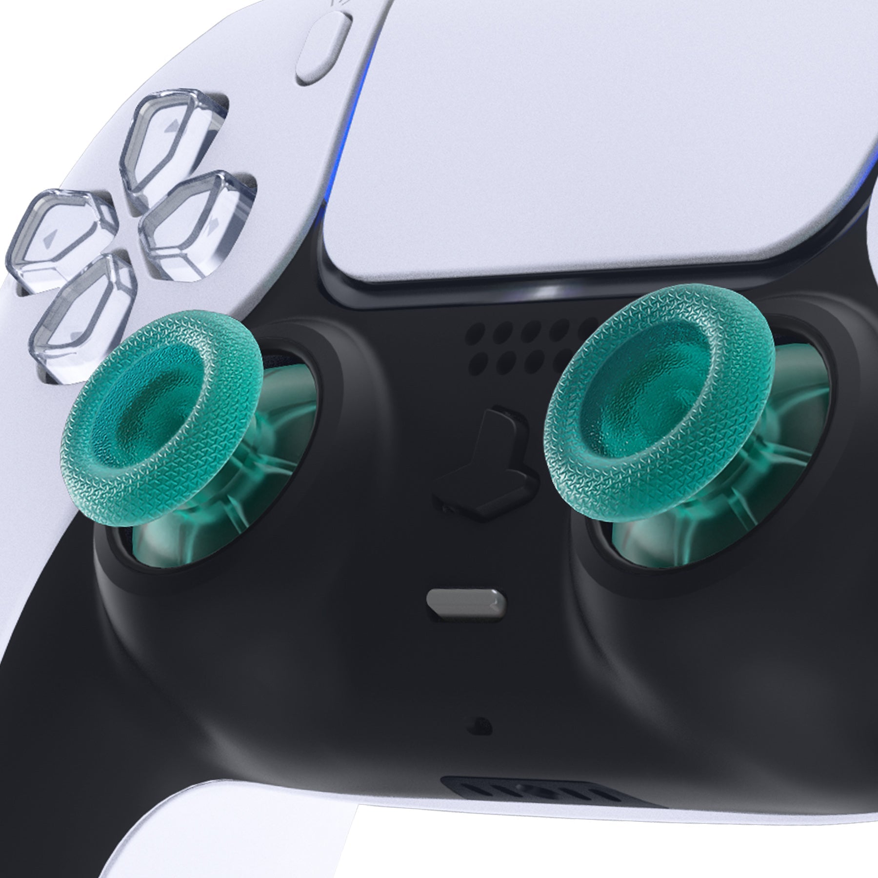 eXtremeRate Replacement Thumbsticks Analog Stick Joystick Compatible with PS5 & PS4 All Model Controller - Emerald Green eXtremeRate