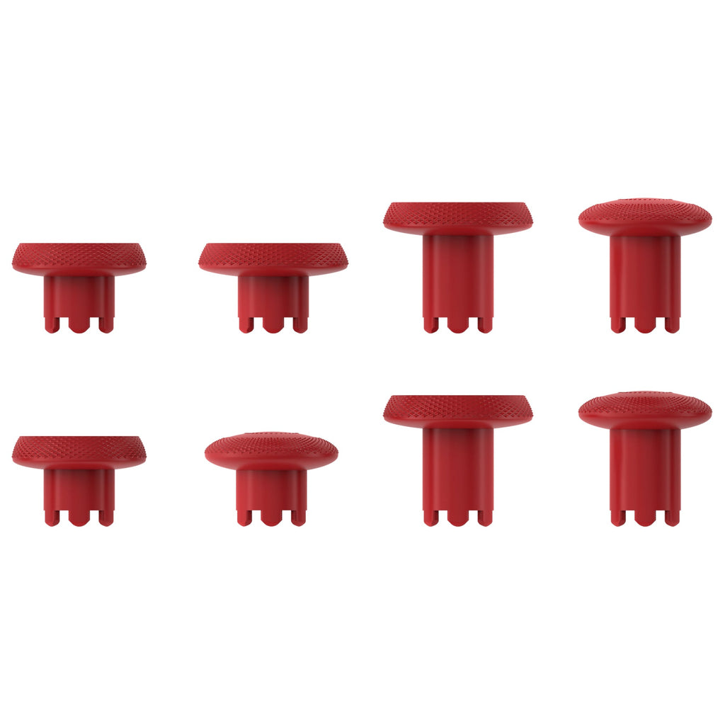 eXtremeRate ThumbsGear Interchangeable Thumbsticks for PS5 Edge Controller - Carmine Red eXtremeRate