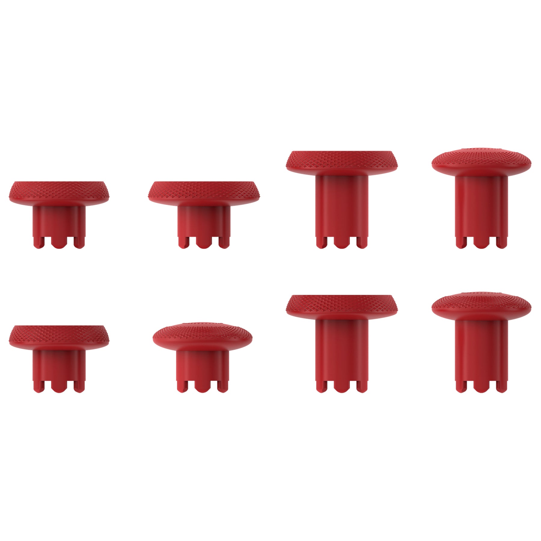 eXtremeRate ThumbsGear Interchangeable Thumbsticks for PS5 Edge Controller - Carmine Red eXtremeRate