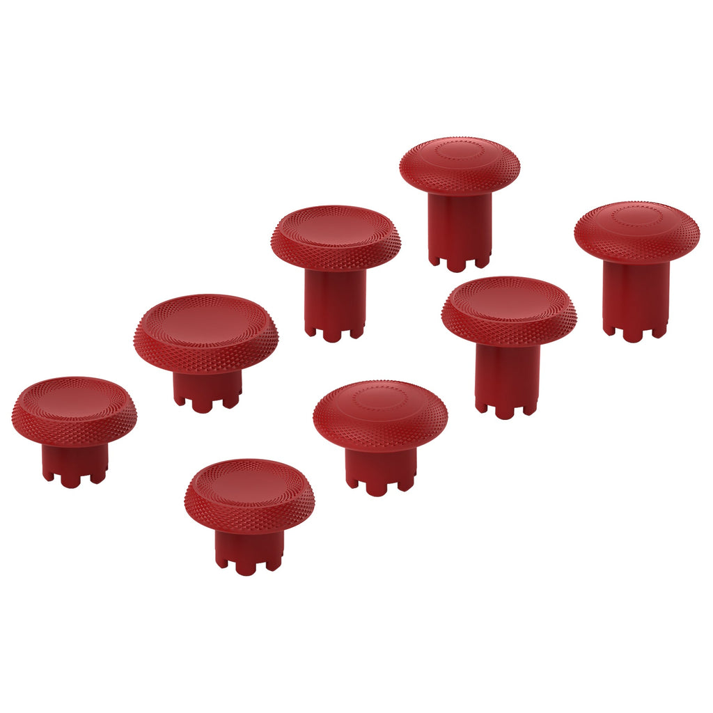 eXtremeRate ThumbsGear Interchangeable Thumbsticks for PS5 Edge Controller - Carmine Red eXtremeRate
