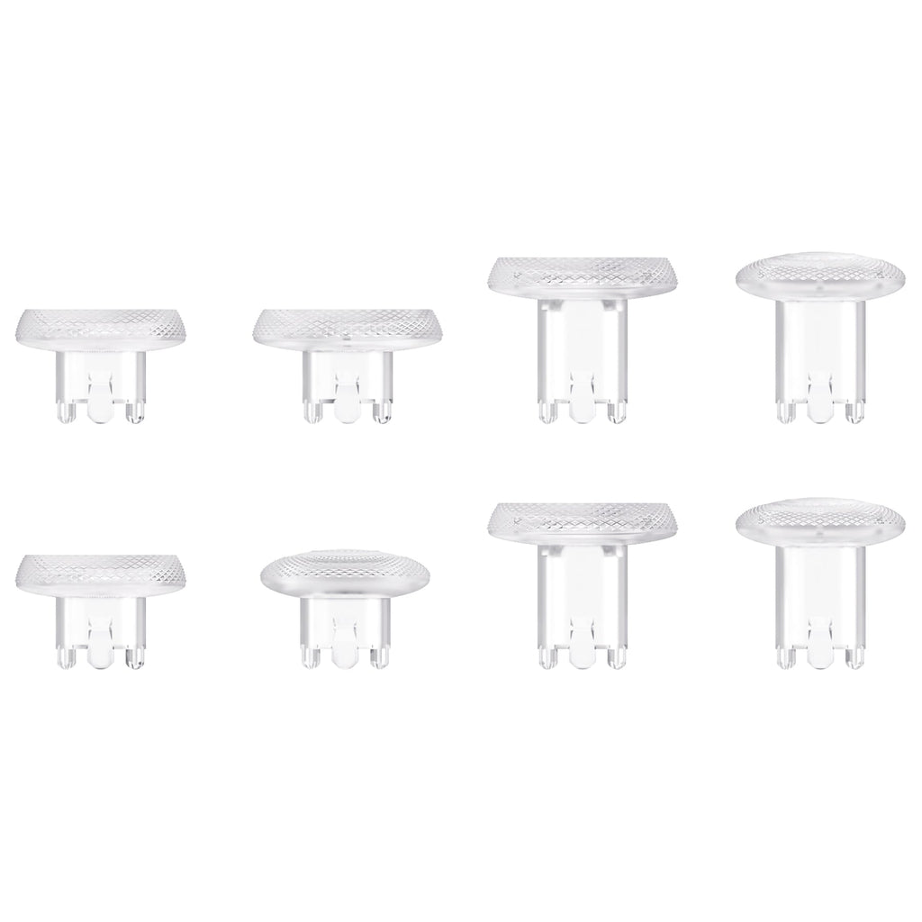 eXtremeRate ThumbsGear Interchangeable Thumbsticks for PS5 Edge Controller - Clear eXtremeRate
