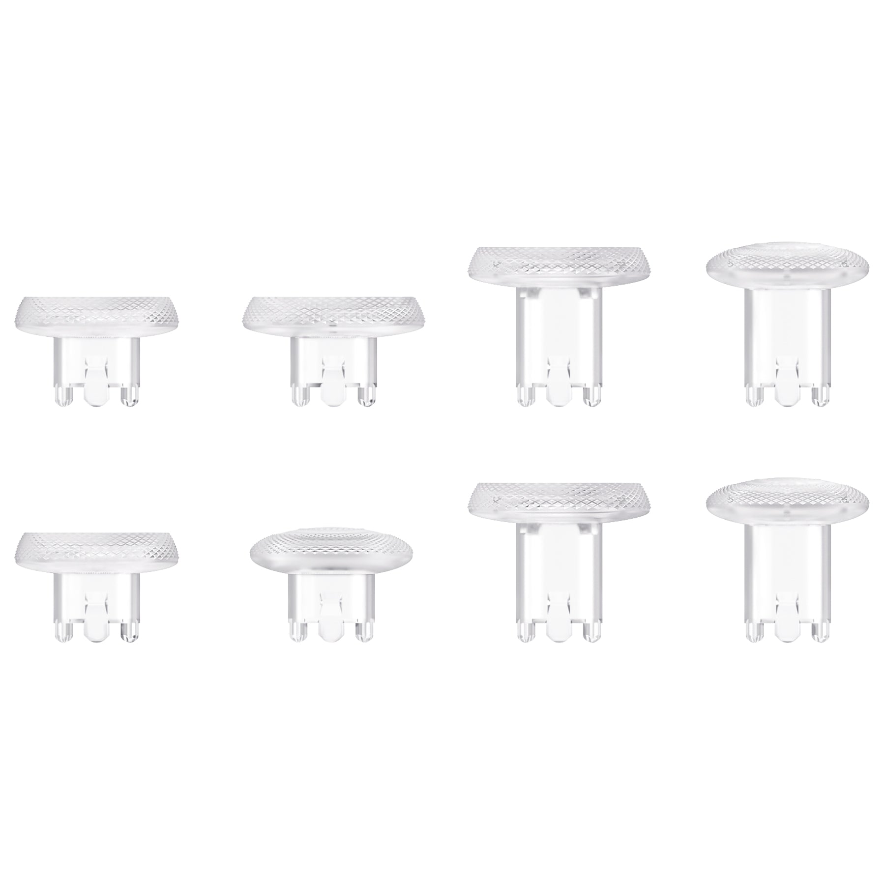 eXtremeRate ThumbsGear Interchangeable Thumbsticks for PS5 Edge Controller - Clear eXtremeRate