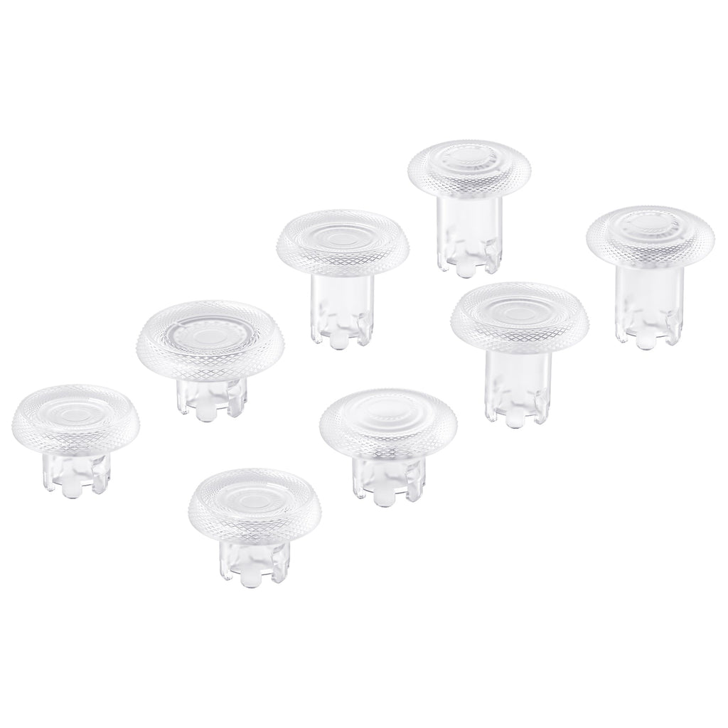 eXtremeRate ThumbsGear Interchangeable Thumbsticks for PS5 Edge Controller - Clear eXtremeRate