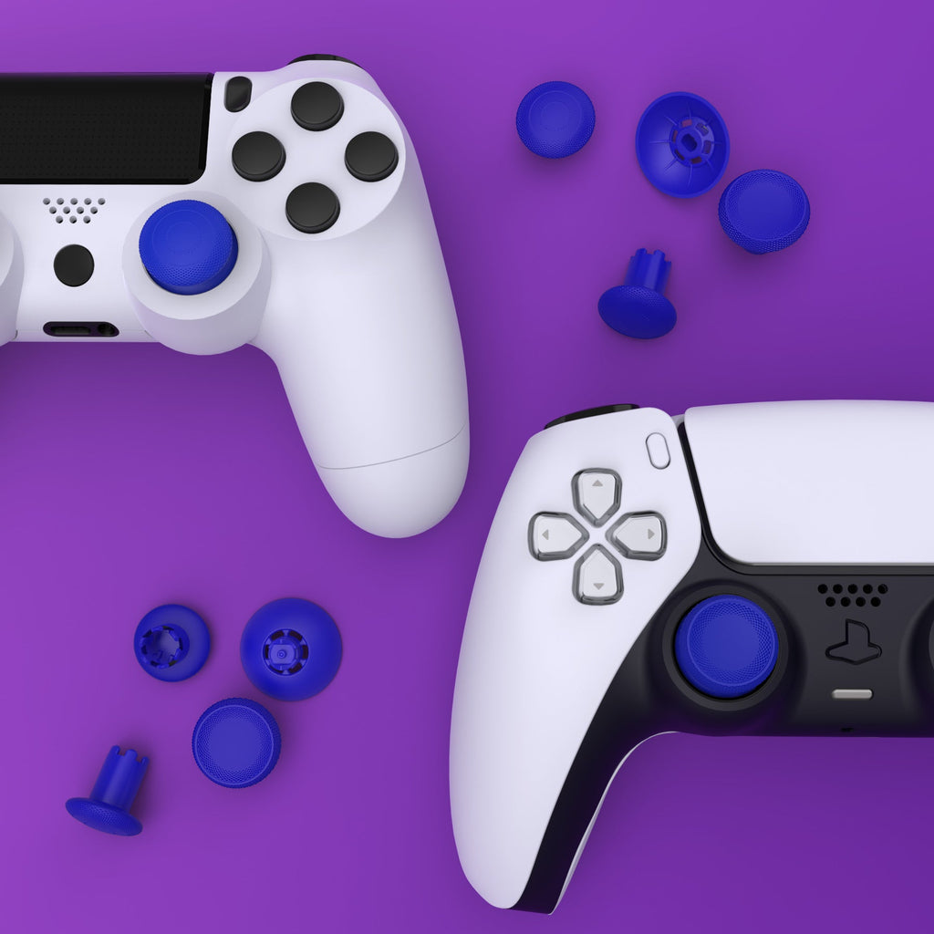 eXtremeRate ThumbsGear V3 Interchangeable Ergonomic Thumbstick for PS5 & PS4 Controller - Blue eXtremeRate