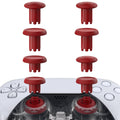 eXtremeRate ThumbsGear V3 Interchangeable Ergonomic Thumbstick for PS5 & PS4 Controller - Carmine Red eXtremeRate