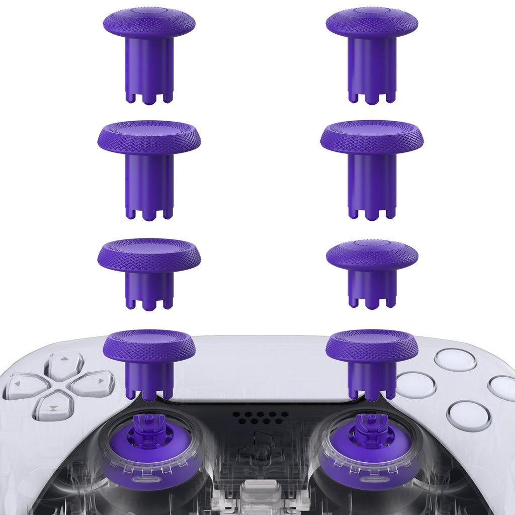 eXtremeRate ThumbsGear V3 Interchangeable Ergonomic Thumbstick for PS5 & PS4 Controller - Purple eXtremeRate