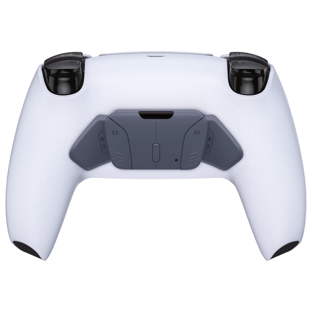 eXtremeRate Turn RISE to RISE4 Kit – Redesigned K1 K2 K3 K4 Back Buttons Housing & Remap PCB Board for eXtremeRate RISE & RISE4 Remap kit, Compatible with PS5 Controller - Sterling Silver eXtremeRate