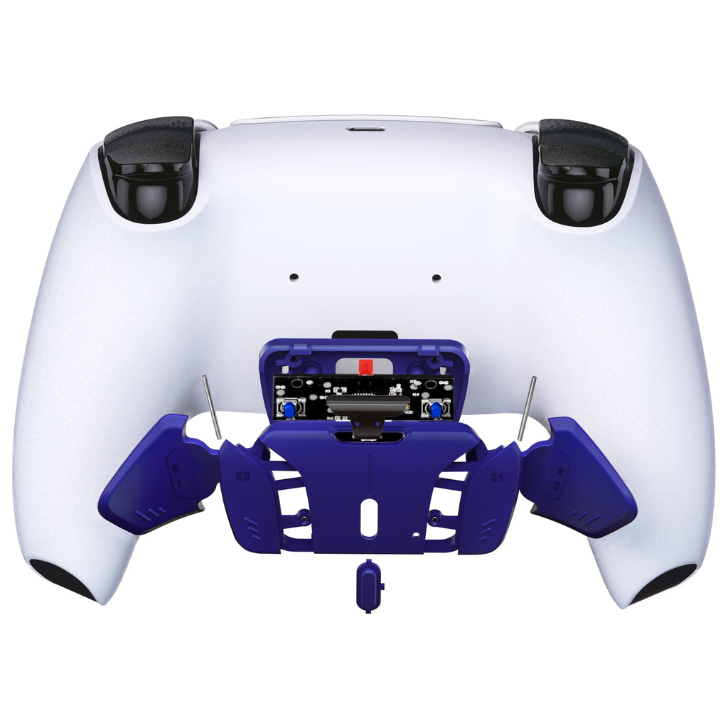eXtremeRate Turn RISE to RISE4 Kit – Redesigned K1 K2 K3 K4 Back Buttons Housing & Remap PCB Board for eXtremeRate RISE & RISE4 Remap kit, Compatible with PS5 Controller - Cobalt Blue eXtremeRate