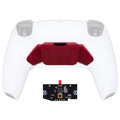 eXtremeRate Turn RISE to RISE4 Kit – Redesigned K1 K2 K3 K4 Back Buttons Housing & Remap PCB Board for eXtremeRate RISE & RISE4 Remap kit, Compatible with PS5 Controller - Volcanic Red eXtremeRate