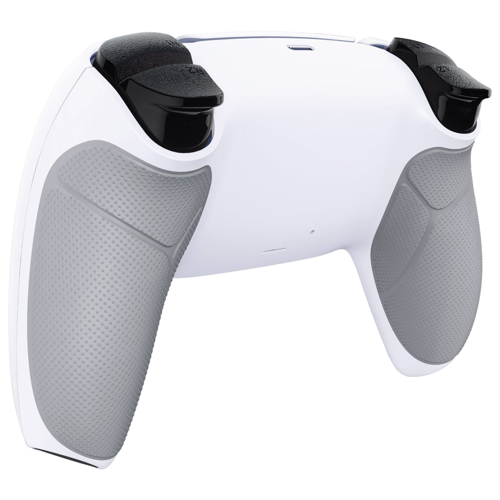 eXtremeRate Performance Grip Replacement Back Housing Bottom Shell Compatible with PS5 Controller BDM-010/020/030/040/050 - Rubberized White eXtremeRate