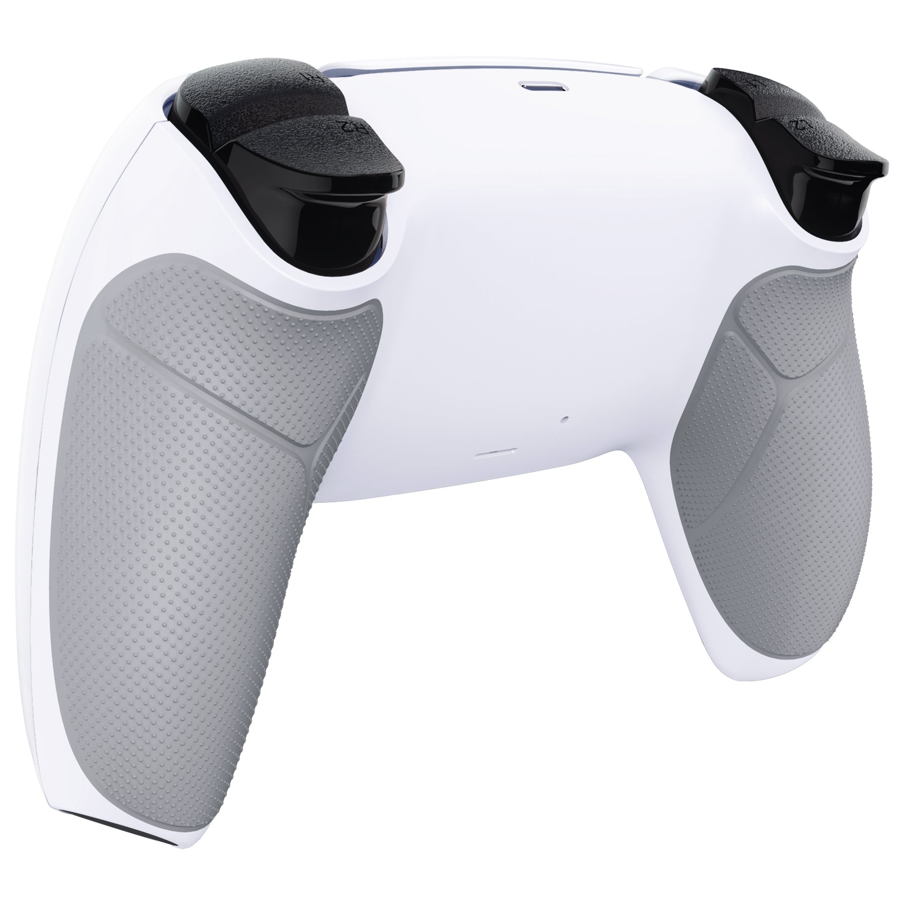 eXtremeRate Performance Grip Replacement Back Housing Bottom Shell Compatible with PS5 Controller BDM-010/020/030/040/050 - Rubberized White eXtremeRate