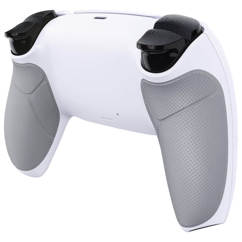 eXtremeRate Performance Grip Replacement Back Housing Bottom Shell Compatible with PS5 Controller BDM-010/020/030/040/050 - Rubberized White eXtremeRate