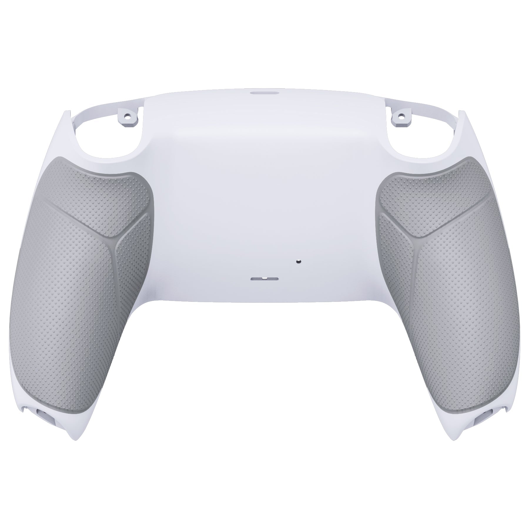 eXtremeRate Performance Grip Replacement Back Housing Bottom Shell Compatible with PS5 Controller BDM-010/020/030/040/050 - Rubberized White eXtremeRate
