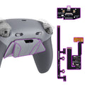 eXtremeRate RISE4 Plus MAX Back Paddles Kit with Clicky Trigger Stops & Rubberized Grip for PS5 Controller BDM-030/040/050 - New Hope Gray & Classic Gray eXtremeRate
