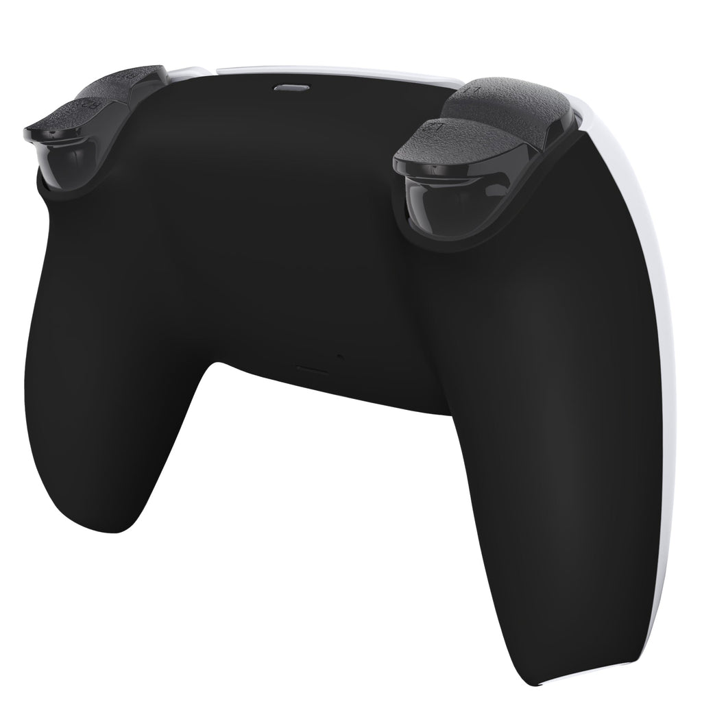 eXtremeRate Replacement Back Housing Bottom Shell Compatible with PS5 Controller BDM-010/020/030/040/050 - Black eXtremeRate