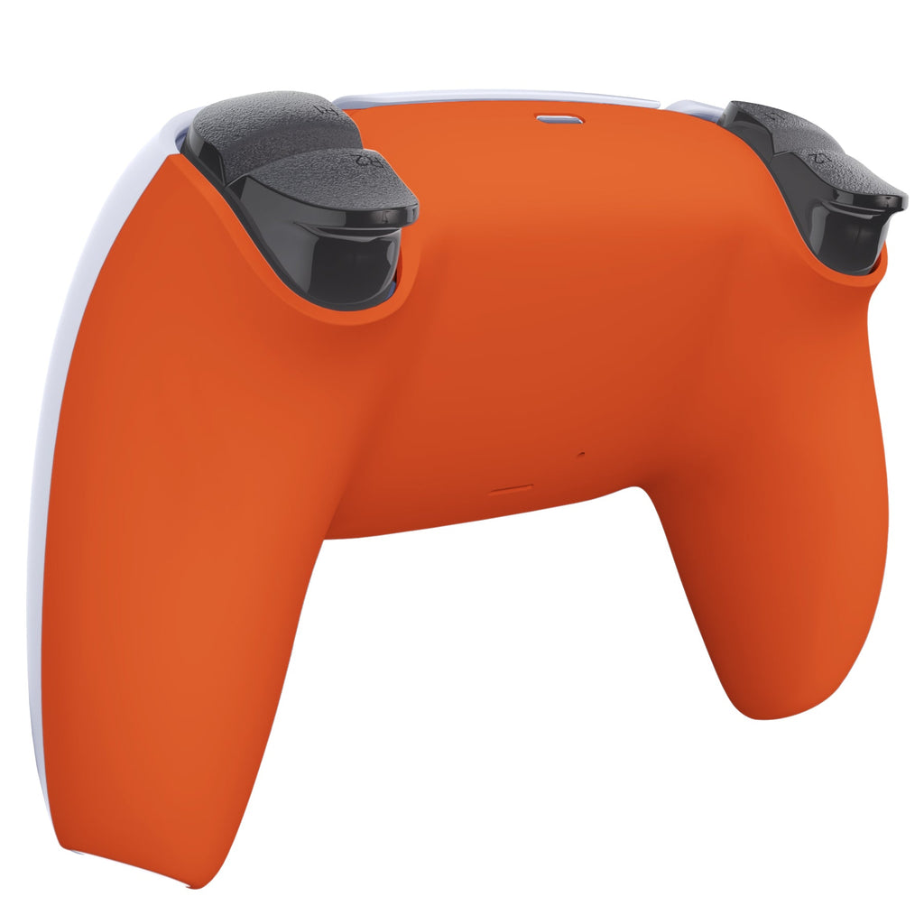 eXtremeRate Replacement Back Housing Bottom Shell Compatible with PS5 Controller BDM-010/020/030/040/050 - Orange eXtremeRate