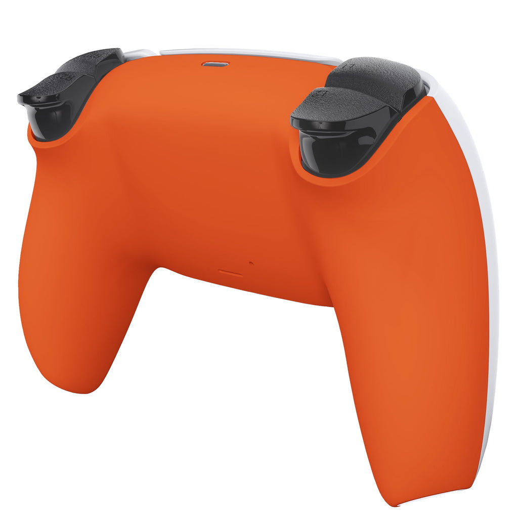 eXtremeRate Replacement Back Housing Bottom Shell Compatible with PS5 Controller BDM-010/020/030/040/050 - Orange eXtremeRate