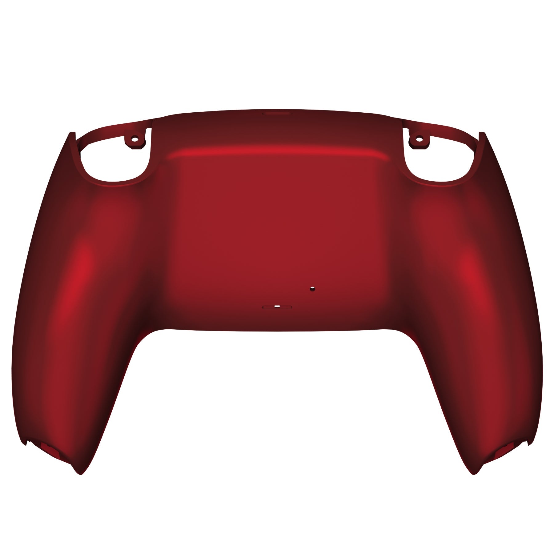 eXtremeRate Replacement Back Housing Bottom Shell Compatible with PS5 Controller BDM-010/020/030/040/050 - Scarlet Red eXtremeRate