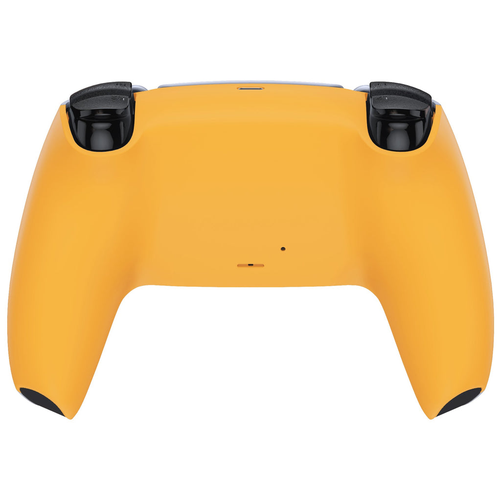 eXtremeRate Replacement Back Housing Bottom Shell Compatible with PS5 Controller BDM-010/020/030/040/050 - Caution Yellow eXtremeRate