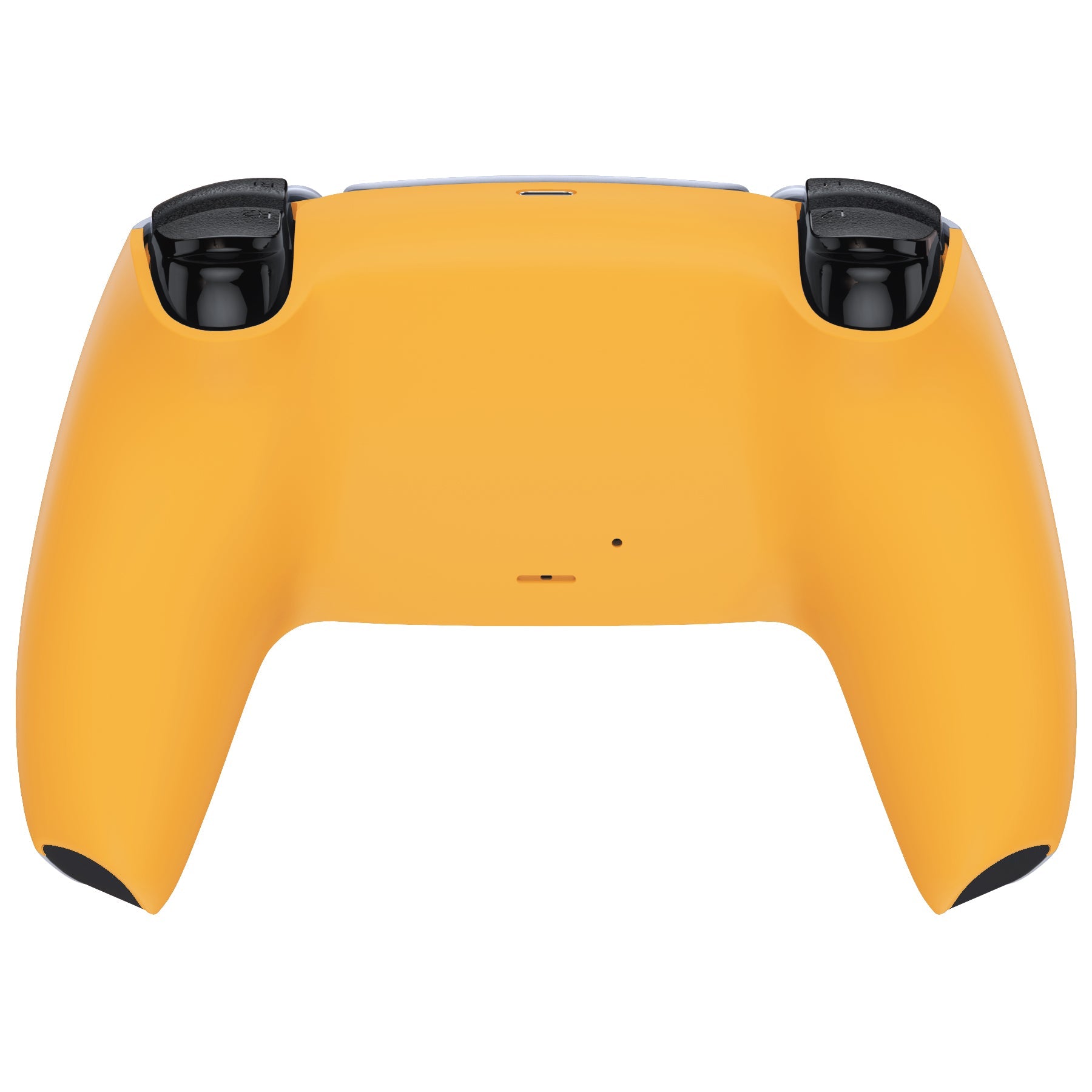 eXtremeRate Replacement Back Housing Bottom Shell Compatible with PS5 Controller BDM-010/020/030/040/050 - Caution Yellow eXtremeRate