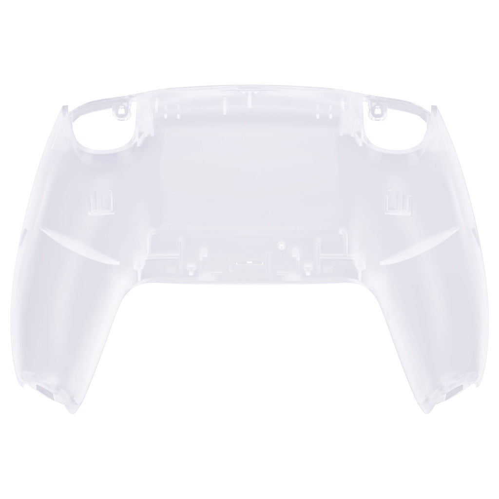 eXtremeRate Replacement Back Housing Bottom Shell Compatible with PS5 Controller BDM-010/020/030/040/050 - Clear eXtremeRate