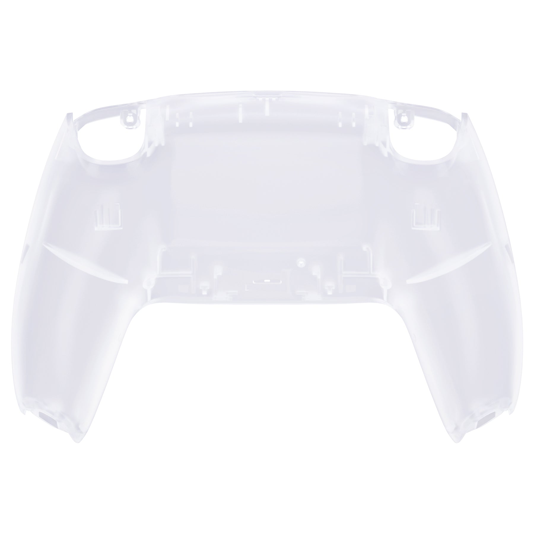 eXtremeRate Replacement Back Housing Bottom Shell Compatible with PS5 Controller BDM-010/020/030/040/050 - Clear eXtremeRate