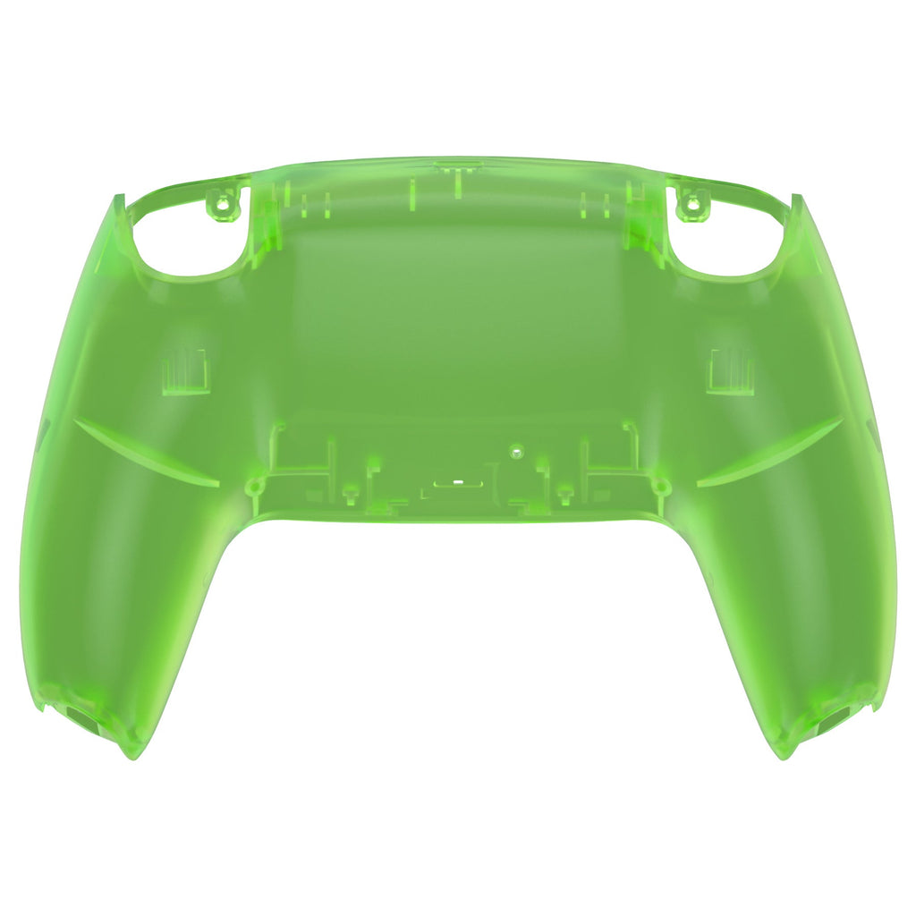 eXtremeRate Replacement Back Housing Bottom Shell Compatible with PS5 Controller BDM-010/020/030/040/050 - Clear Green eXtremeRate