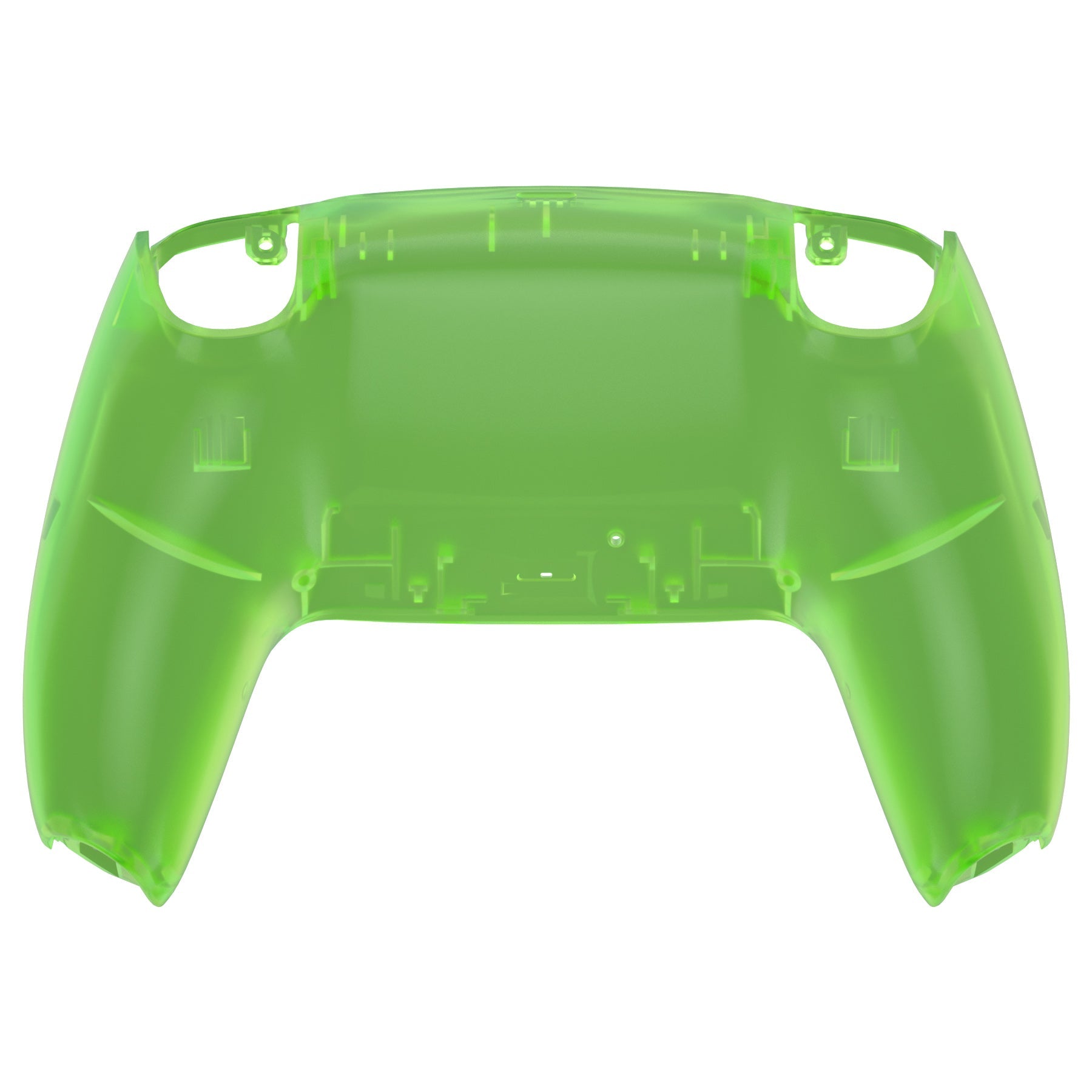 eXtremeRate Replacement Back Housing Bottom Shell Compatible with PS5 Controller BDM-010/020/030/040/050 - Clear Green eXtremeRate